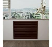 Air Vent Cover，，Brown Aluminum Air Return Grille 28x28 in - Rectangular AC Vent Cover for Wall & Ceiling, Durable Ventilation Duct Cover, Ideal for Home Airflow Management