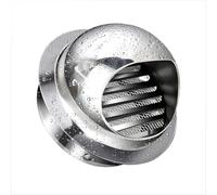 Air Vent Cover,Chimney Cap,Vent Covers Exterior,70mm 80mm 100mm 110mm 125mm Round Thickened 304 Stainless Steel for Air Exhaust,Chimney Flue,Tumble Dryer,Stove Pipe,Exterior Wall(70mm/2.8in)