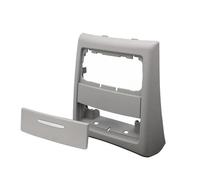 Air Vent Cover For BMW 3 Series E90 E91 2005-2012 Car Rear Center Console Air Conditioner AC Vent Grille Outer Frame Trim Cover(Model D Gray)