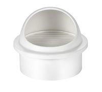 Air Vent Cover，Gable Vent,Grille Air Vent 4/6inch ABS Round Wall Air Vent, Ducting Ventilation Exhaust Grille Cover, Outlet Heating Cooling Vents, Vents Household Supplies(160mm)