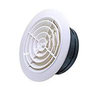 Air Vent Cover，Gable Vent,Grille Air Vent Kitchen Air Vent, Bathroom Central Air Conditioning Cooling Ventilation Cover, Exhaust Fan Ceiling Wall Mount Air Outlet Grilleie(D,200mm)