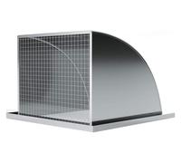 Air Vent Covers For Walls,Air Brick Covers For Outside Walls,Practical Wall-Mountable Vent, Vent Cowl,Air Vent Louvers Cover, Built-in Fly Screen