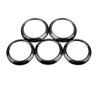 Air Vent Decoration Frame Compatible with Benz for CLA-Class C117 2015-2018 Not for AMG Car Dashboard Air Vent Trim Sticker Air Outlet Decorative Ring Cover