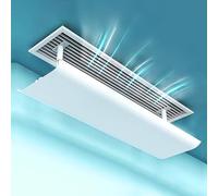 Air Vent Deflector - Adjust The Wind Direction At Will-Ceiling Register Vent Deflector-Air Conditioner Deflector-Adjustable Ac Air Deflector, Suitable for Central Air Conditioning (Size : 30x80cm)