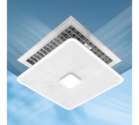 Air Vent Deflector, Adjustable, Vent Deflector Square Ceiling Register Vent Deflectors, Ceiling Vent Deflector Ceiling with Hook(30x30cm/13x13in)