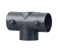 Air Vent Ducting, 60MM/75MM T Piece Elbow Pipe Outlet Exhaust Connector Air Duct Heating Accessories With 2 Adjustable Valves, Splitter Connector For Eberspaecher Air Parking Heater