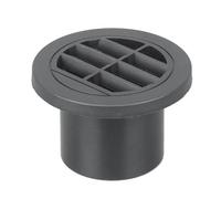 Air Vent Ducting Piece Round Flat Pipe Outlet Exhaust Connector for Webasto Eberspaecher Parking Heater Accessory A/C Louvre Vent