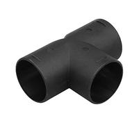 Air Vent Ducting T Y Tilted Bend Style Piece Elbow Pipe Outlet Exhaust Connector for Webasto Eberspaecher Parking Heater Truck Boat Car Air Heater Accessory (T Style 60mm)