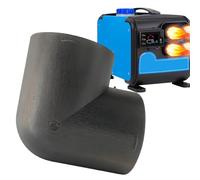 Air Vent Elbow, Vehicle Heater Fitting, Hose Joint with 90 Degree Design, Parking Heating Connector for Vacation Camping Setup, Automotive Adapter with Sturdy Build, RV Accessory for Outdoor