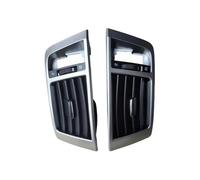 Air Vent For Toyota For Land For Cruiser LC200 2008-2015 1Pair Car Middle Center Dash Air Conditioner Outlet A/C Air Vent Grille Ventilation Grille Cover(Silver)
