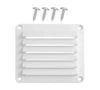 Air Vent Grill Cover - Marine Vent Grill, Marine Square Ventt Panel, Weather-Resistant | Ventt For Boats, Caravans, RV Cabins, Engine Bays, Cabin Walls, Marinee Panels, Airflow Areas, Exterior Fixtur