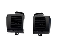 Air Vent Grille A/C Silver Decorative Frame For Toyota For Land For Cruiser For Prado LC120 2003-2009 Car AC Vent Grille(Black)