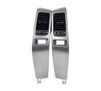 Air Vent Grille A/C Silver Decorative Frame For Toyota For Land For Cruiser For Prado LC120 2003-2009 Car AC Vent Grille(1 set)
