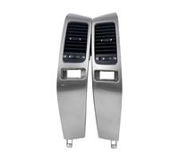 Air Vent Grille A/C Vent Silver Decorative Frame Fit Replacement for Toyota Land Cruiser Prado LC120 2003-2009 AC Vent(Color Name: AC Vent)(Color Name: 1 set)