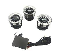 Air Vent Grille AC Outlet For Mustang 2015-2022 Air Conditioning Color Atmosphere Light Vent AC Vent Grille Outlet(3 pieces)
