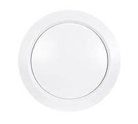 Air Vent Grille Air Vent Grille Cover, 75-200Mm Round Abs Plastic Grill Adjustable Cover Window Ceiling Ventilation Outlet for Bathroom Kitchen(C,5Inch 125Mm)