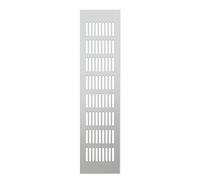 Air Vent Grille Cover， Air Vent Aluminum Alloy Rectangular Mesh Multiple Sizes for Cabinet Wardrobe