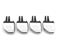 Air Vent Grille Cover For Land For For Freelander 2 1994-2012 | LR016367,LR001879, Air Conditioner AC Vent Grille Tab Outlet Slider Clip(Front 4 PCS)