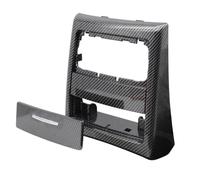 air vent grille frame Compatible With 3 E90 E91 2005-2012 Carbon Fiber Car Rear Air Conditioner AC Vent Outer Frame Ashtray Cover Trim Replacement(Model D)