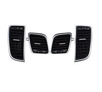 air vent grille frame Compatible With Porsche For Panamera 970 2010-2016 Inner Air Conditioning Outlet Dashboard Rear Armrest B-pillar Vent Assembly 97055535101(4 PCS)