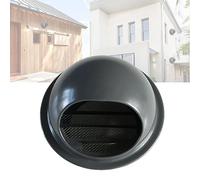 Air Vent Grille Round Ventilation Chimney Cowl Outdoor Dryer Vent Covers Ventilation Grill, Stainless Steel Air Vent(Kgray,200Mm 7.9 inch)