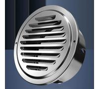 Air Vent Grille Stainless Steel Louver Grille Cover for Office, House, Thicken Louver Grille Vent Cover(201,160Mm/6.3In)