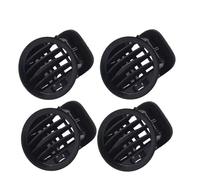 Air Vent Nozzle Black/Chrome A/C Air Vent Cover Outlet Grille For Opel For ADAM For CORSA D MK3 13417363 2201099 AC Air Conditioner(4 pcs B 1)