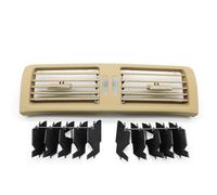 Air Vent Nozzle Car Dash Middle Air Conditioner AC Vent Grille For Mercedes For Benz W251 R Class R300 R320 R350 R400 R500 Vent Cover Shutt(Model A Beige)