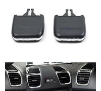 Air Vent Nozzle Car Front Air Conditioner AC Vent Grille Outlet Tab Clip Slider For Boxster For Cayman 2013-2020 For Carrera 2008-2018 Vent Cover Shutt(Front 2pcs)