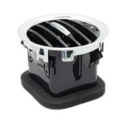 Air Vent Nozzle Grille Compatible With Opel For Corsa D 2007 2008 2009 2010 2011 2012 2013 2014 2015 13417363 Car AC Air Vent Cover Outlet Grille Parts(4Pcs Full Chrome)