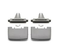 Air Vent Nozzle Grille For Benz W166 W292 ML GL GLE GLS Car Roof Rear Second Third Row B Pillar Air Conditioner AC Vent Grille Tab Outlet Silder Clip Console Air Vent(Gray 2PCs)