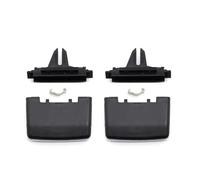 Air Vent Nozzle Grille For Benz W166 W292 ML GL GLE GLS Car Roof Rear Second Third Row B Pillar Air Conditioner AC Vent Grille Tab Outlet Silder Clip Console Air Vent(Black 2PCs)