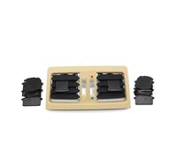 Air Vent Nozzle Grille For BMW 3 Series E90 E91 2005 2006 2008 2009 2010 2012 Rear Air Conditioner AC Vent Grille Outlet Cover Panel Trim Console Air Vent(Beige)