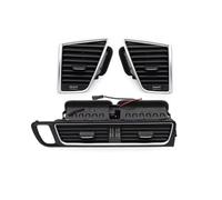 Air Vent Nozzle Grille Replacement for Q5 2009-2018 8R1820951 LHD Front Dashboard Left Right Middle Air Conditioner AC Vent Grille Outlet Assembly(Right)(1set)