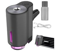 Air Vent Oil Diffuser Clip, Electric Vent Air Freshener, Rechargeable Air Vent Clip Smart Oil Diffuser - Improve Car Ambience, Aromatherapy Spray for V