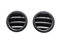Air Vent Outlet Panel Grille Cover For Benz W204 C180 C200 C220 C230 C260 Dash Front Center Air Conditioning Vent Cover Middle AC Vent Grille Outlet Panel(Black 2PCS)