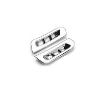 Air Vent Outlet Panel Sticker Compatible with Jeep for Grand for Cherokee WK2 2011 2012 2013 2014 2015 2016 2017 2018 2019 2020 Car Inner A Pillar Air Outlet Speaker Trims(Silver)