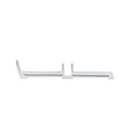 Air Vent Outlet Panel Sticker Compatible with Toyota for Prius 60 Series 2022 2023 Car Center Inner AC Dashs Air Vent Trim Dashboard Panel Sticker(Dumb Silver)