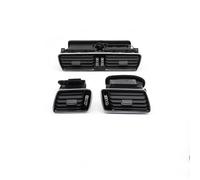 Air Vent Panel for Car Car Dashboard Front Left Right Middle Air Conditioner AC Vent Grille Assembly For VW For Passat B6 B7 CC(LHD 3PCS-Piano Black)