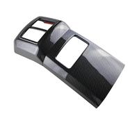 Air Vent Surround Trim Compatible with Kia for Sportage for NQ5 2022-2024 Car Inner Central Armrest Rear Outlet Cover Sticker Carbon Fiber Trim Ring Plus