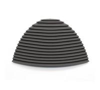 Air Vent Trim Cover Compatible With Benz E Class W211 2003 2004 2005 2006 2007 2008 Car Front Dashboard Middle AC Vent Air Grille Panel Cover 21183000547371(Gray-Speaker Cover)
