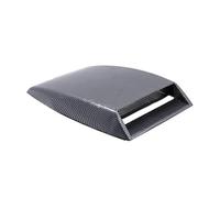 Air Vent Trim Decor Cover Air Flow Intake Hood Scoop Vent Bonnet Cover Universal Decorative Trim Exterior Styling Panel Auto Accessories(Balck2)