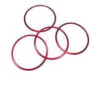 Air Vent Trim Ring Air Conditioning Vent Outlet Frame Car Central AC Conditioner Ring Trim Compatible With Benz For R172 For SLC180(Red)