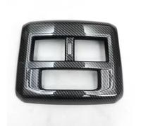 Air Vent Trim Ring Center Control Dashboard Panel Box Rear Air Condition Vent Outlet Cover Trim Compatible With VW For Atlas For Teramont 2017-2021(Style B)