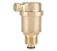 Air Vent Valve, DN15 G1/2 Brass Automatic Air Release Valve 1/2 Bsp for Solar Water Heater Pressure Relief Metal Evacuator Efficient Exhaust Control Venting Plumbing Systems Maintenance Residential