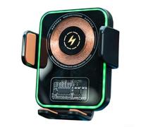 Air Vent Wireless Charger for Mobile Phones Dual Coils Fast Charging Holder, Compatible with For iPhone Find My
