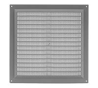 Air Ventilation Plastic Grill Cover 250mm x 250mm/Gray