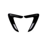 Air Vents Fit For BMW 3 Series F30 2013-2018 2pcs Car Side Wing Air Flow Fender Grill Outlet Intake Vent Trim Engine Cover(Black)