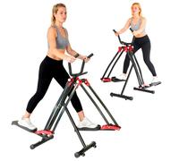 Air Walker Exercise Machine, HOWHAI Space Walker Elliptical Training for Home Gym, 30" inch Stride Low-Impact Compact Glider Steppers for Men and Women Full-Body Cardio & Leg Stretch