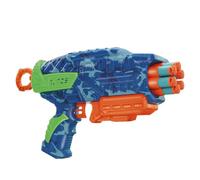 Air Warriors Blitz 6 Chamber Handheld Dart Blaster - Equipped with 12 Accu-Blast darts - Shoots up to 100ft - Auto Rotating Barrel - Fun Outdoor Toy for 8 Years & Older - Boys & Girls